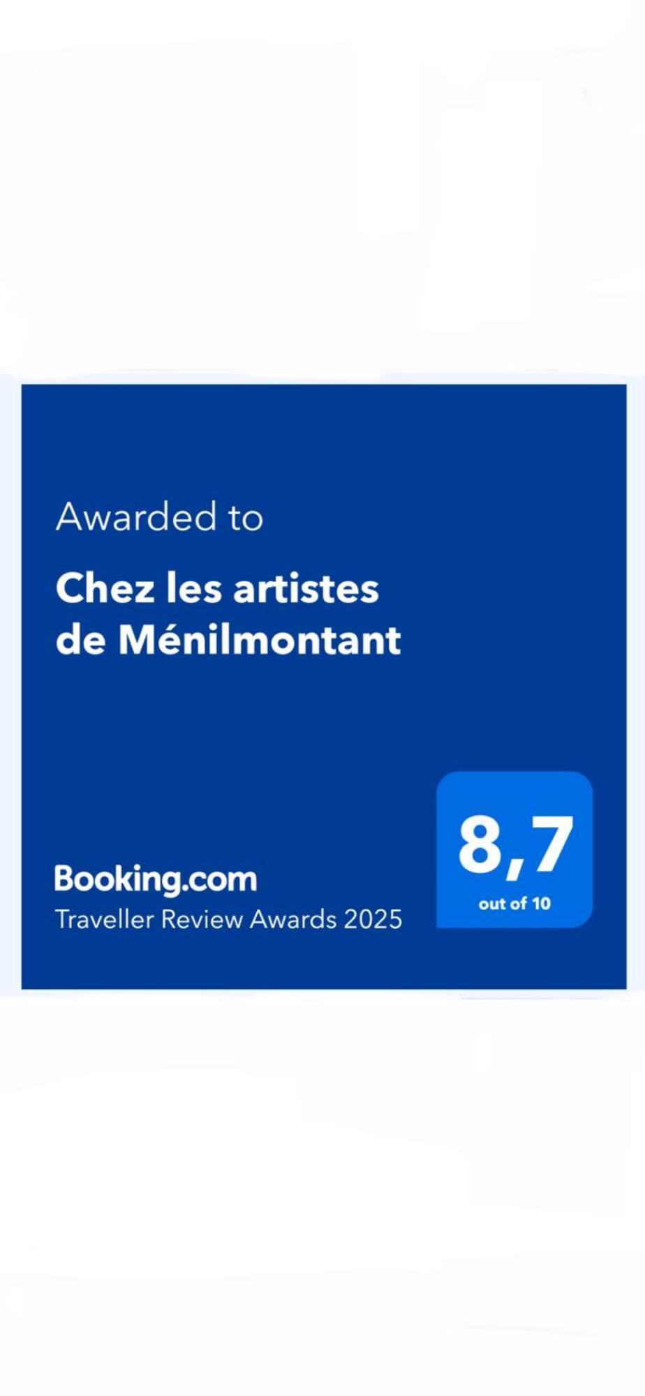 Chez Les Artistes De Menilmontant Daire Paris Dış mekan fotoğraf